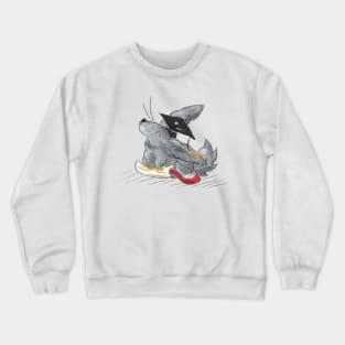 Dust Bunny Grad Crewneck Sweatshirt